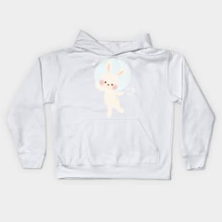 Space Bunny Kids Hoodie